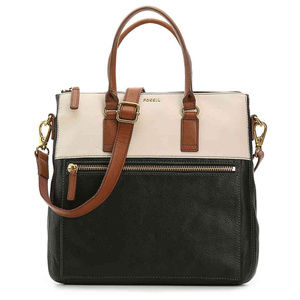 Fossil Lucy Leather Tote